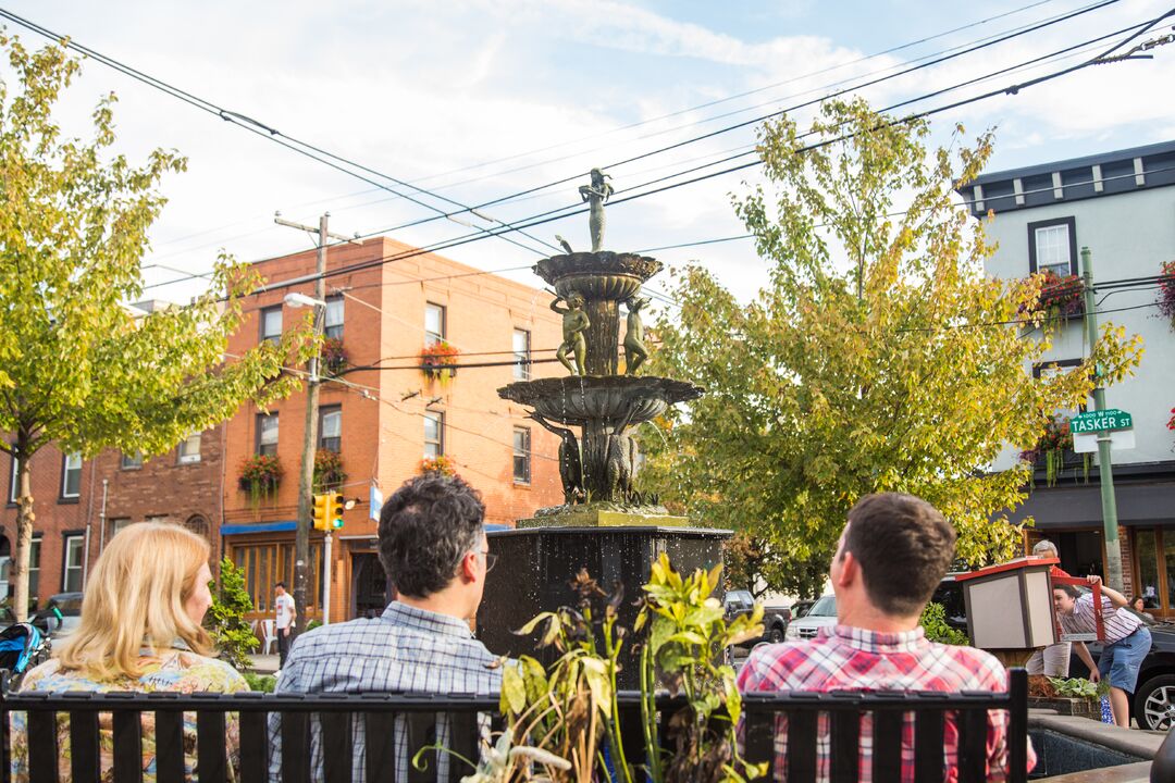 Singing Fountain, East Passyunk Avenue