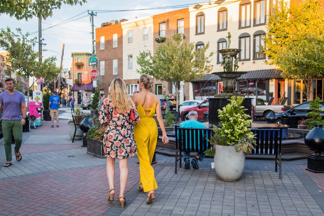 Singing Fountain, East Passyunk Avenue