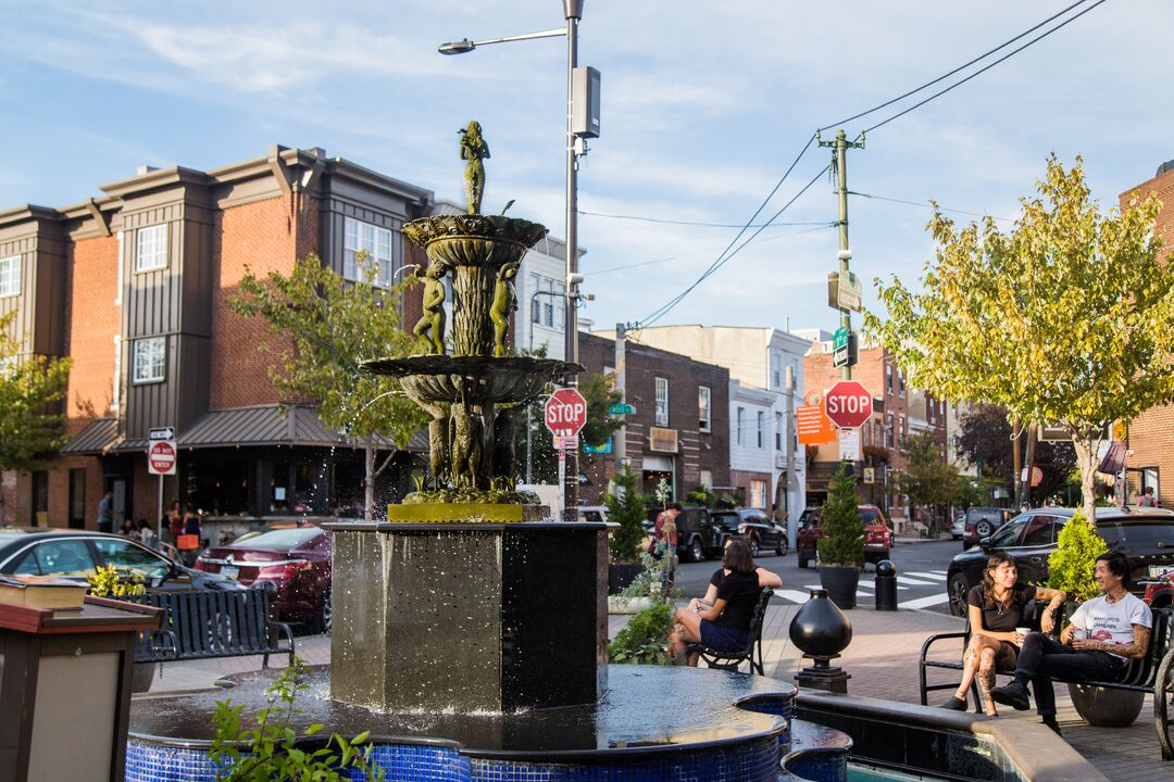 Singing Fountain, East Passyunk Avenue