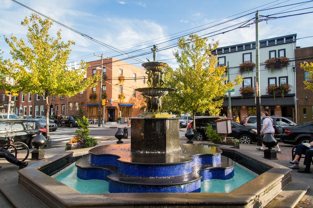 Singing Fountain, East Passyunk Avenue