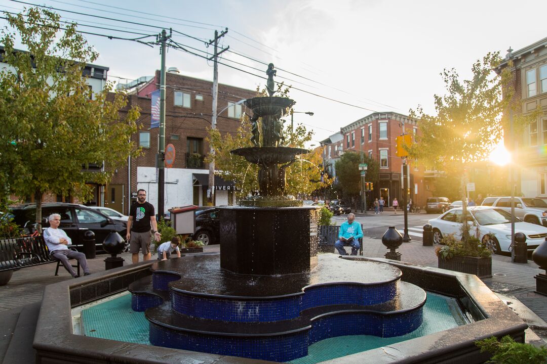 Singing Fountain, East Passyunk Avenue