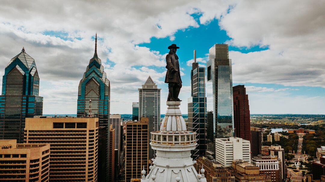 Philadelphia Skyline, City Hall