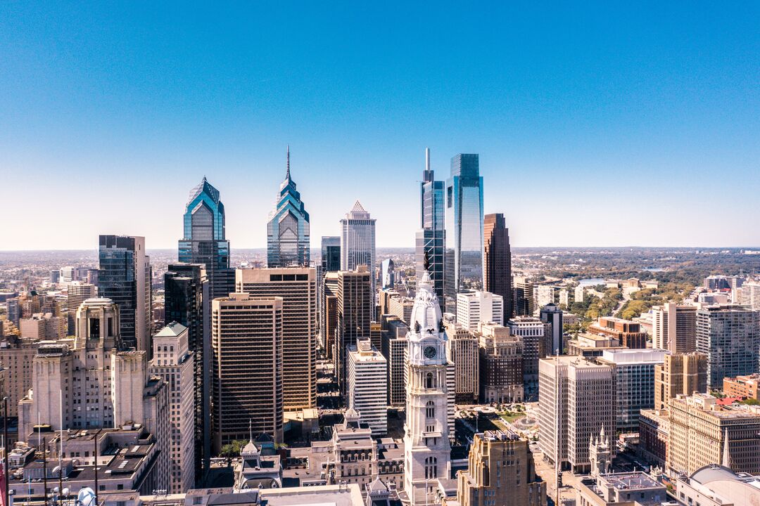 Philadelphia Skyline, City Hall