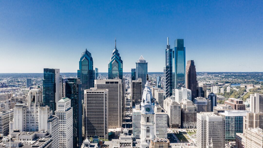 Philadelphia Skyline, City Hall