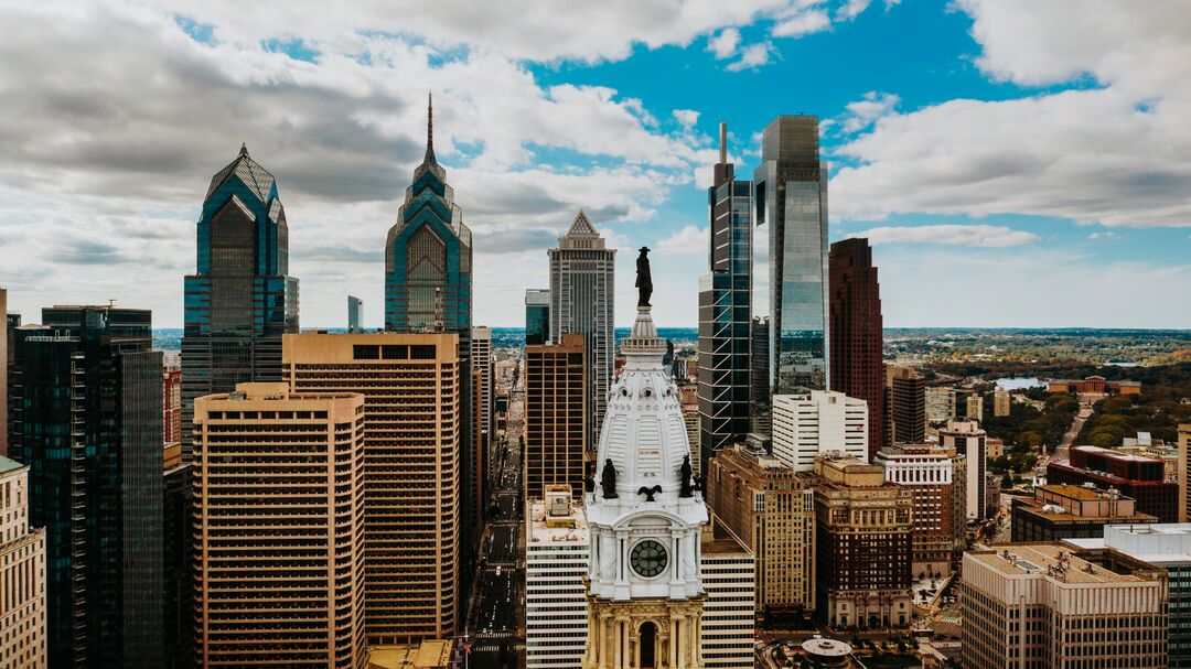 Philadelphia Skyline, City Hall