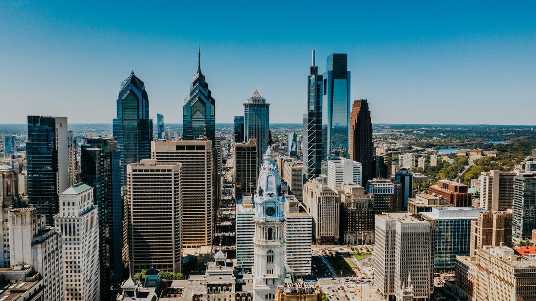 Philadelphia Skyline, City Hall