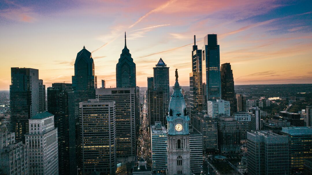 Philadelphia Skyline, City Hall