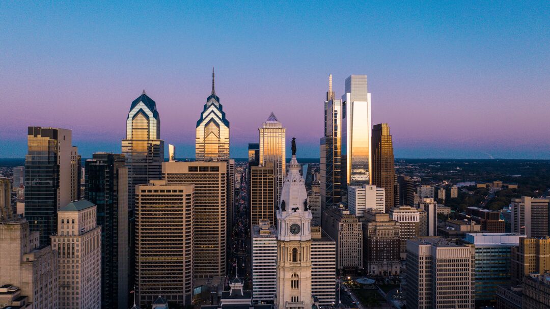 Philadelphia Skyline, City Hall