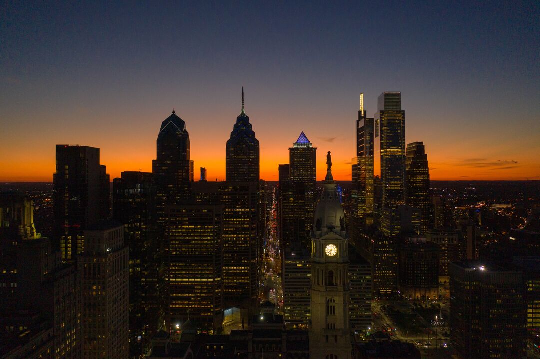 Philadelphia Skyline, City Hall