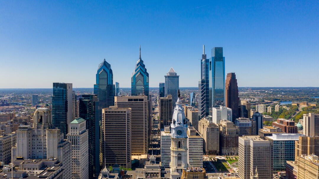 Philadelphia Skyline, City Hall