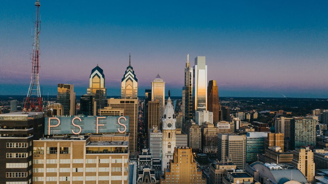 Philadelphia Skyline, City Hall