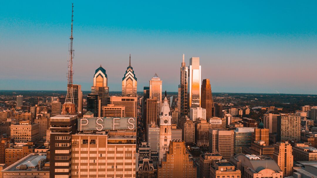 Philadelphia Skyline, City Hall