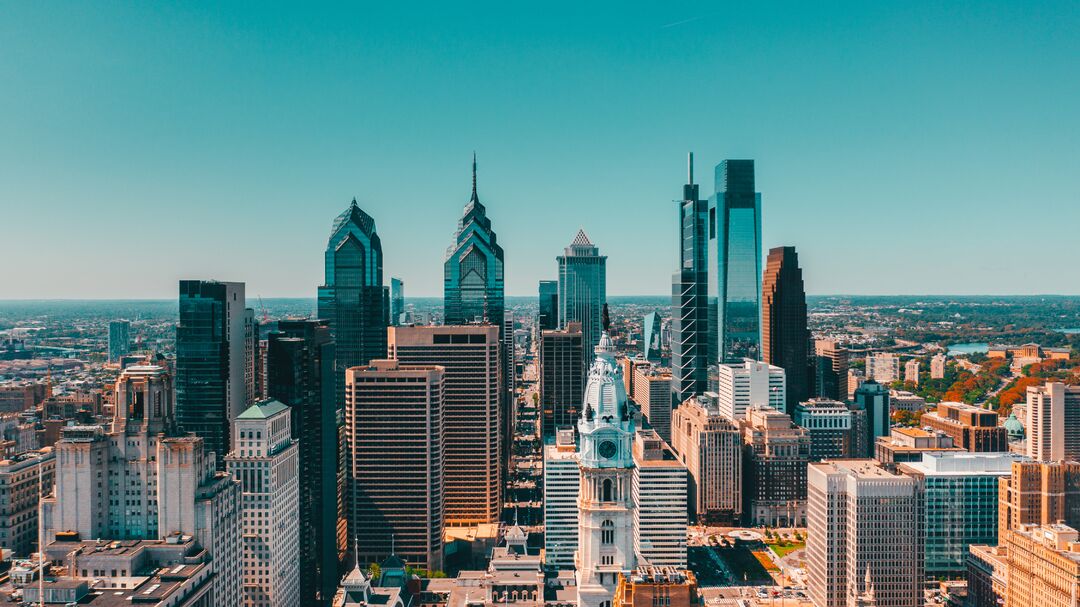 Philadelphia Skyline, City Hall