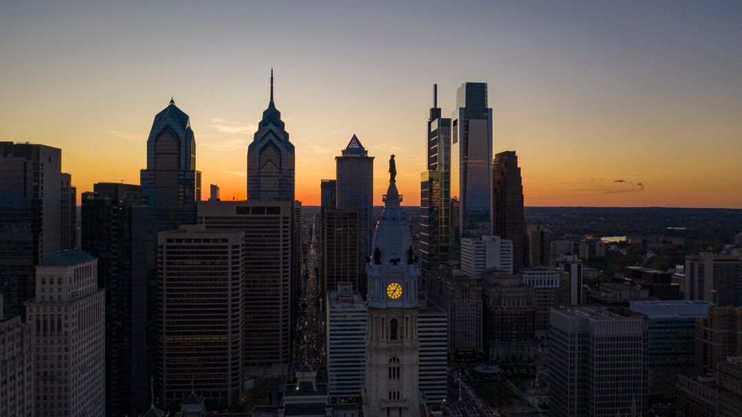 Philadelphia Skyline, City Hall