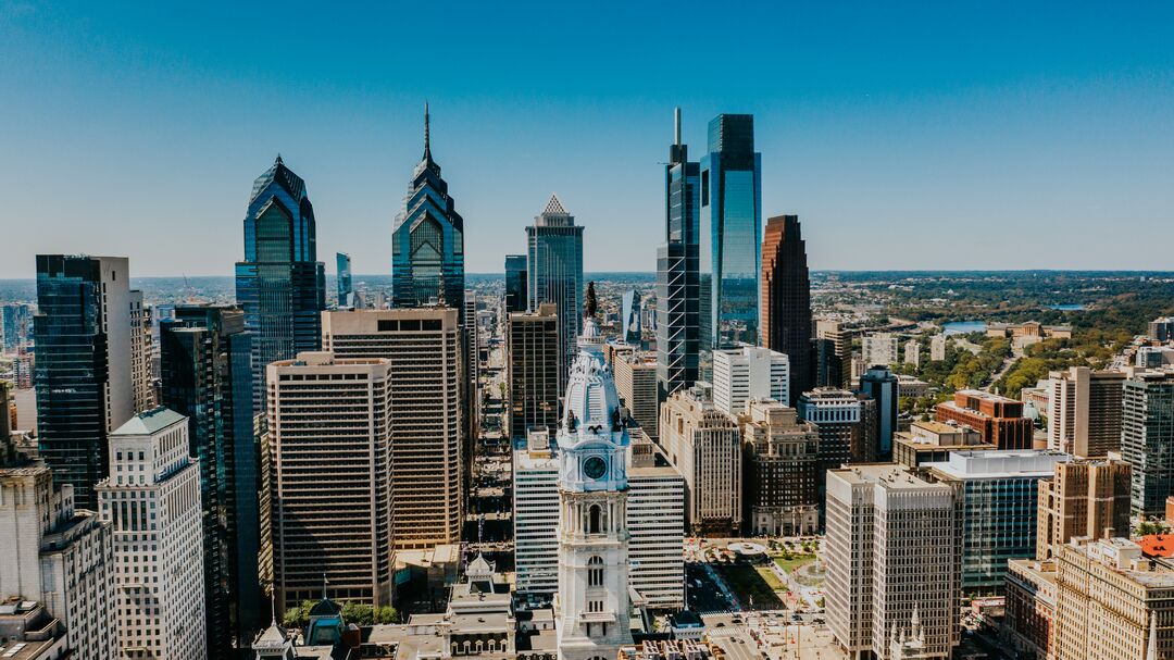 Philadelphia Skyline, City Hall