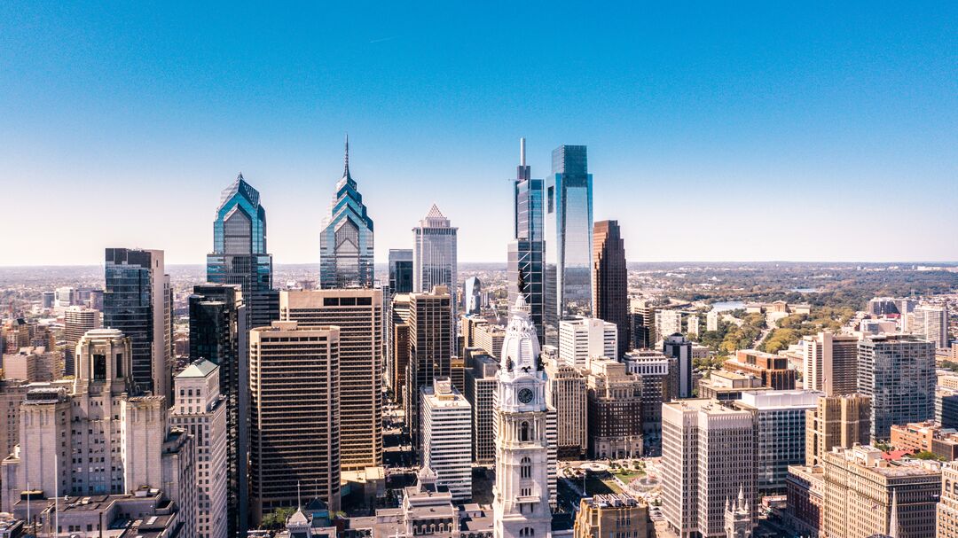 Philadelphia Skyline, City Hall