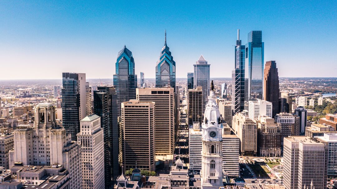 Philadelphia Skyline, City Hall