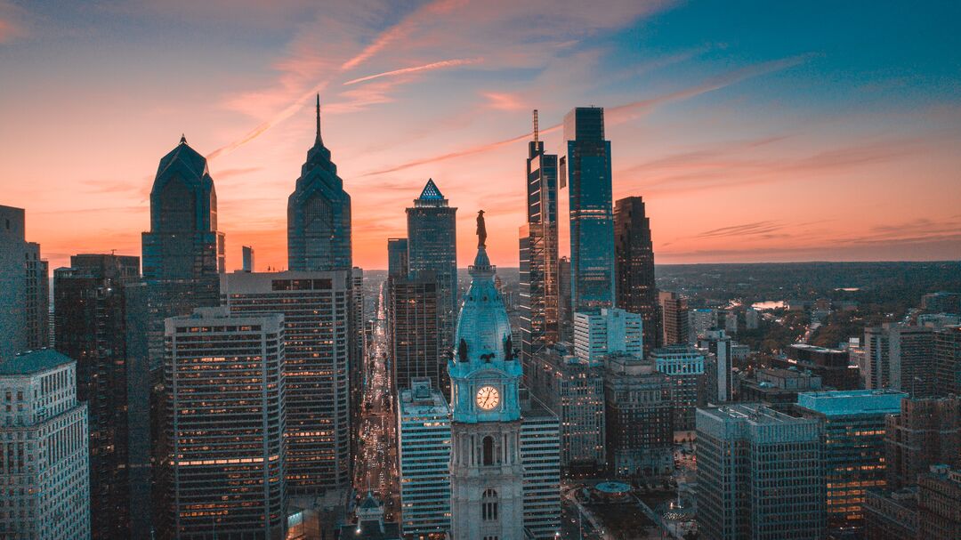 Philadelphia Skyline, City Hall