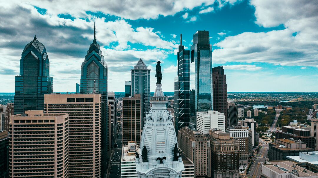 Philadelphia Skyline, City Hall