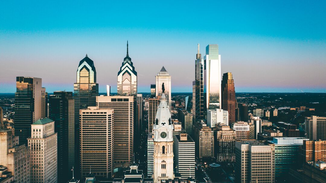 Philadelphia Skyline, City Hall