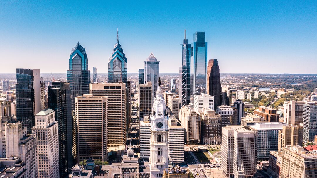 Philadelphia Skyline, City Hall