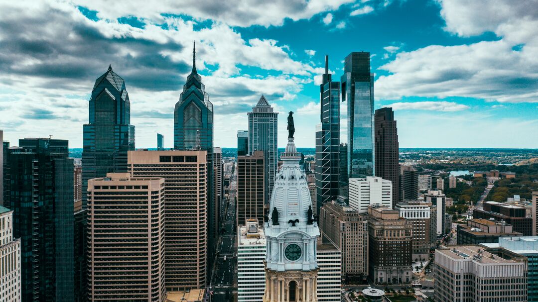 Philadelphia Skyline, City Hall