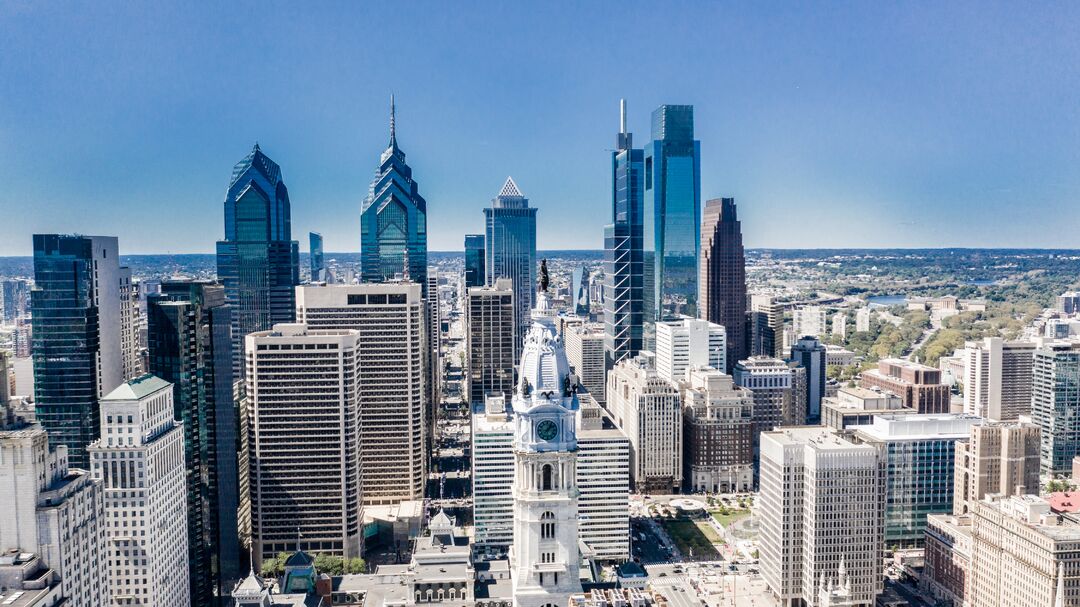 Philadelphia Skyline, City Hall