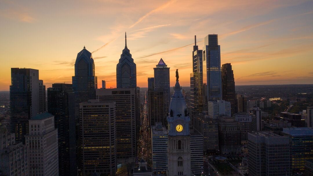 Philadelphia Skyline, City Hall