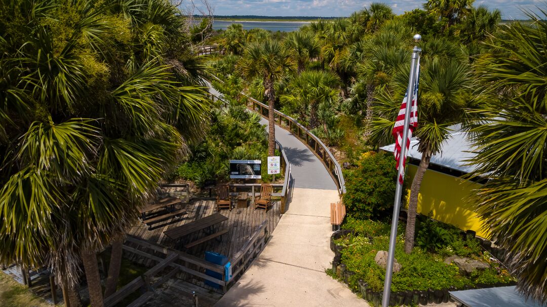 Aerial NSB Dunes