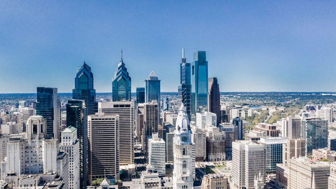 Philadelphia Skyline, City Hall