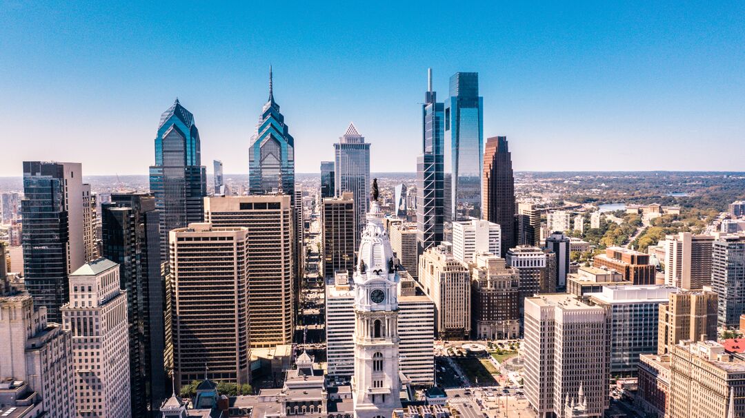 Philadelphia Skyline, City Hall