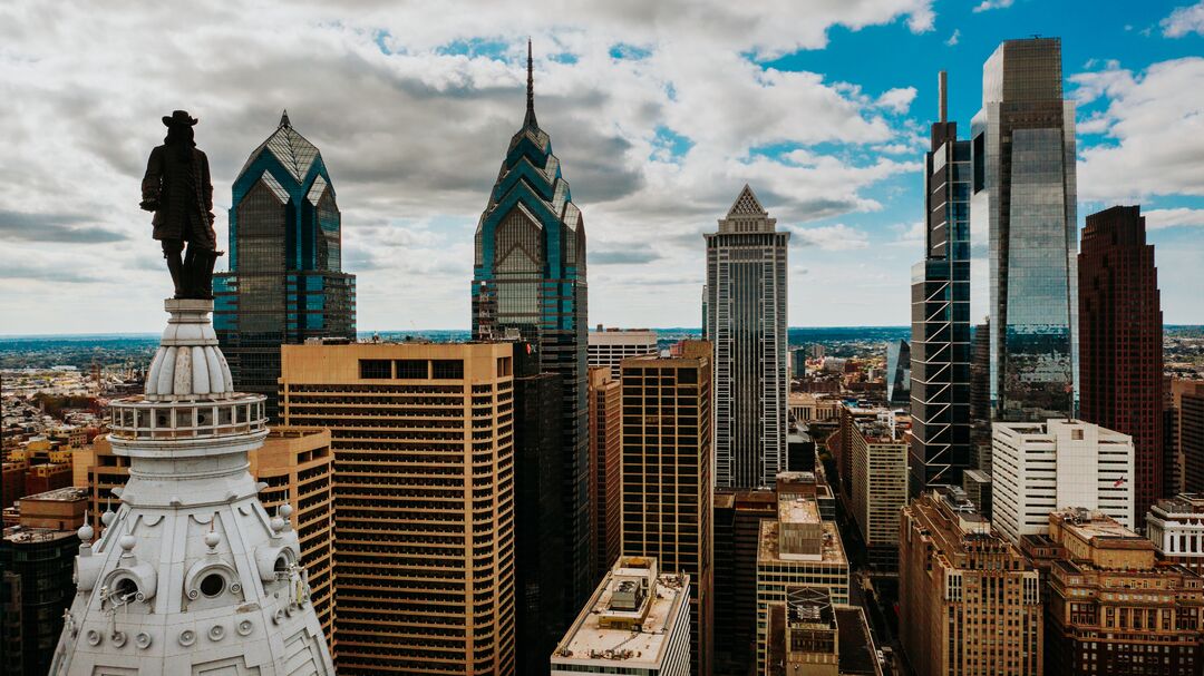 Philadelphia Skyline, City Hall