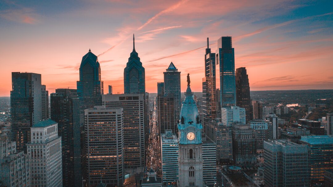 Philadelphia Skyline, City Hall