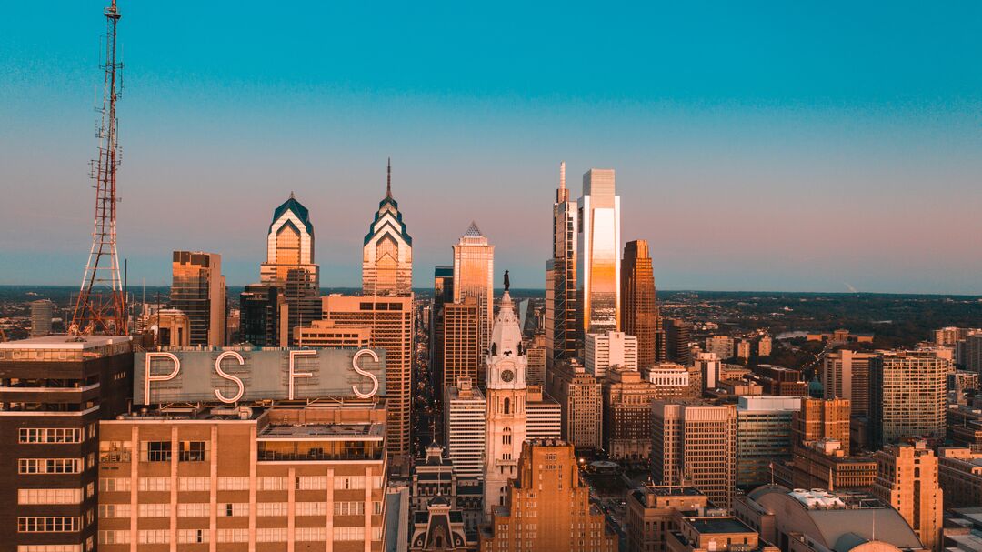 Philadelphia Skyline, City Hall