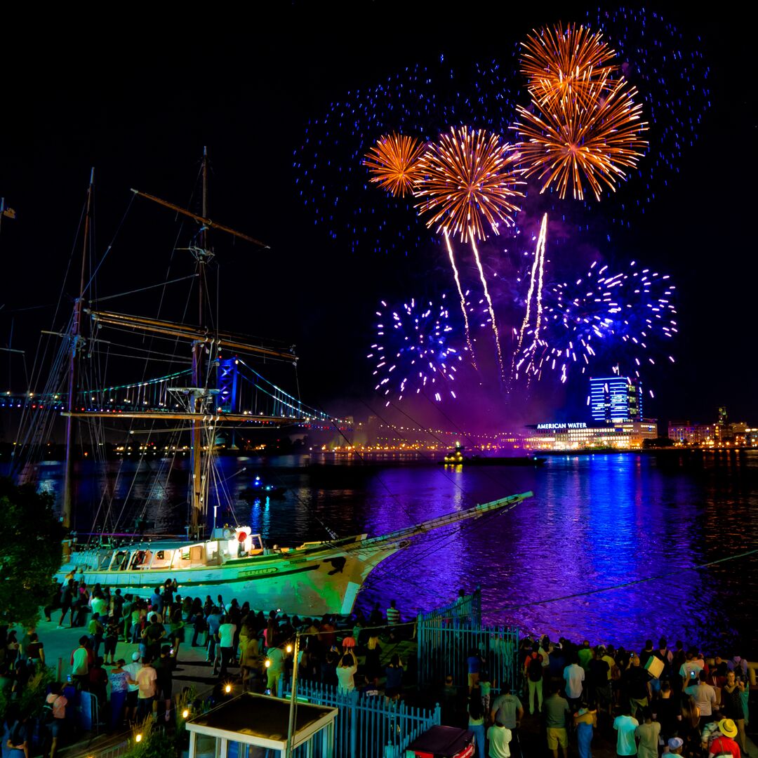 Wawa Welcome America, Fireworks on Penn’s Landing