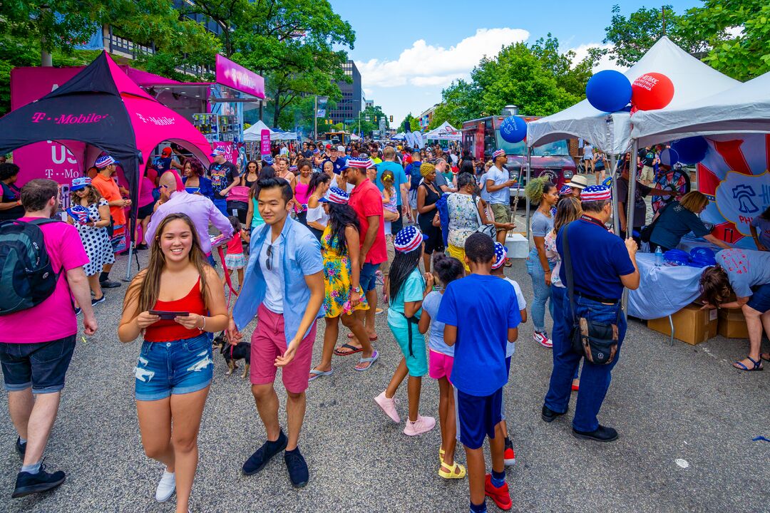 Wawa Welcome America, Historic District Block Party