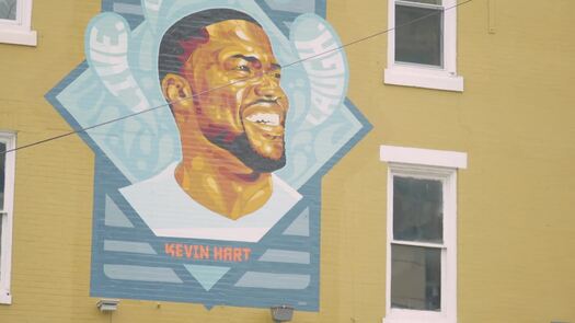 Kevin Hart mural