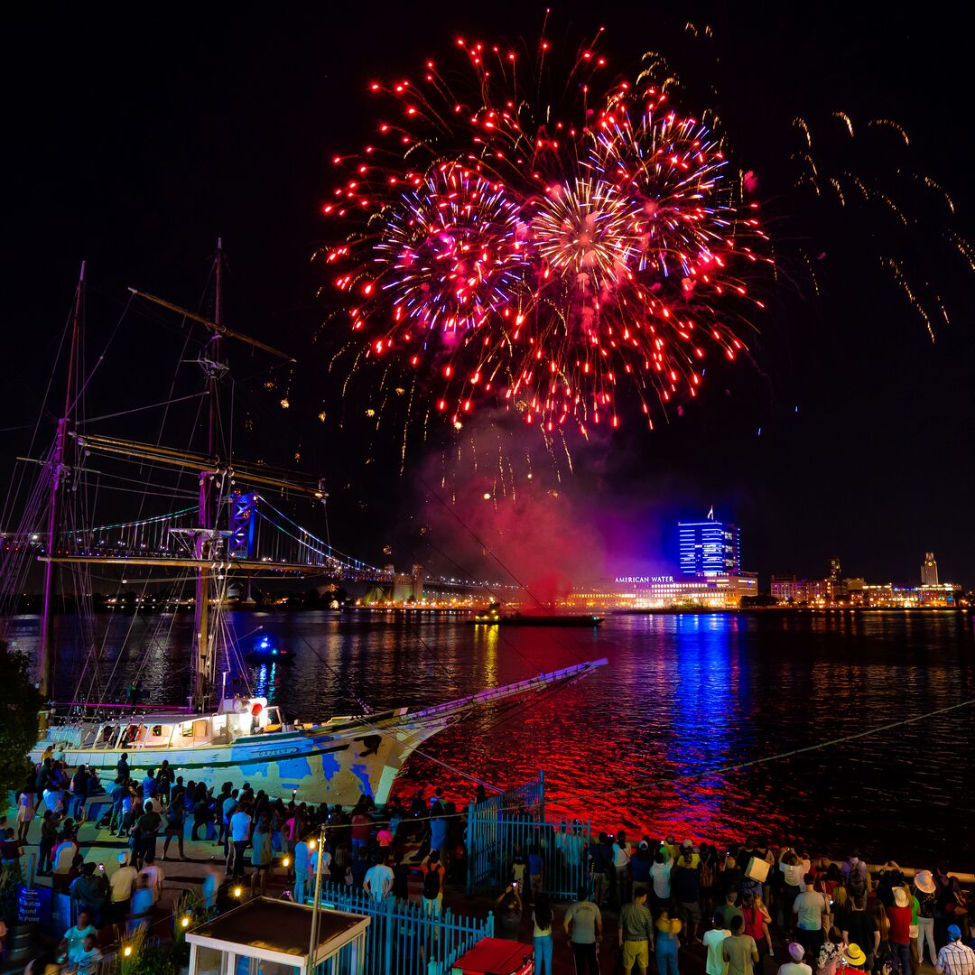 Wawa Welcome America, Fireworks on Penn’s Landing