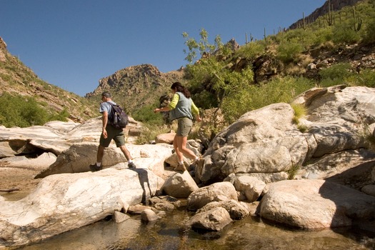 Sabino Canyon Hiking