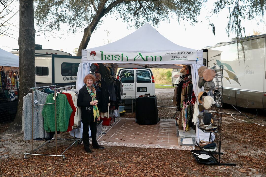 Sertoma Youth Ranch Celtic Festival apparel and food tents