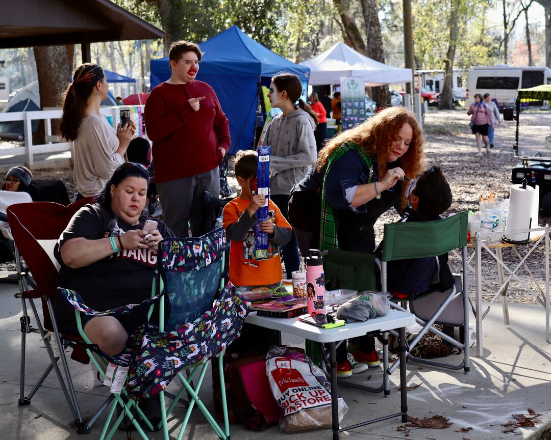 Sertoma Youth Ranch Celtic Festival Face Painting