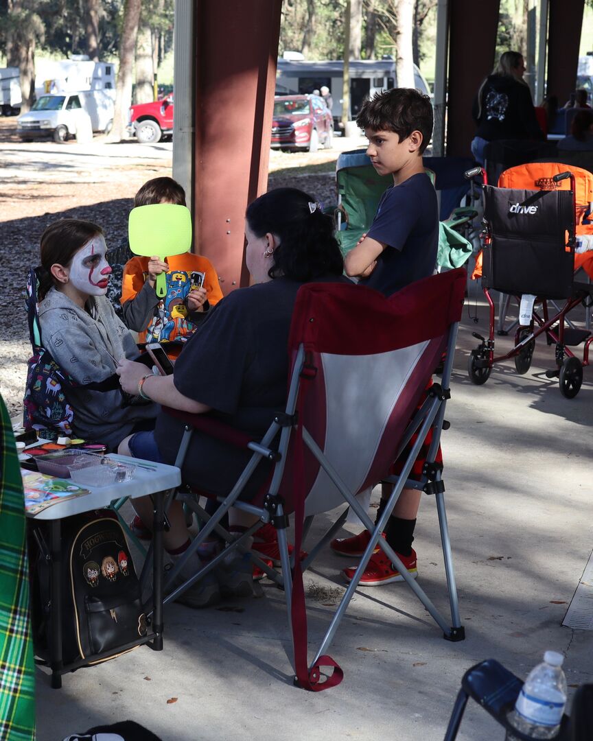 Sertoma Youth Ranch Celtic Festival Face Painting