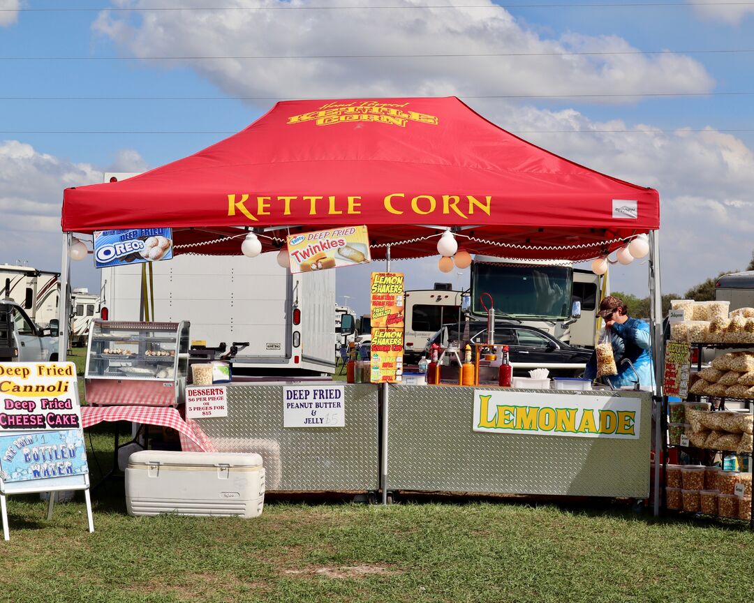 Kettle Corn Vendor Bluegrass Festival