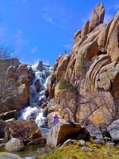 Watson Lake Waterfall