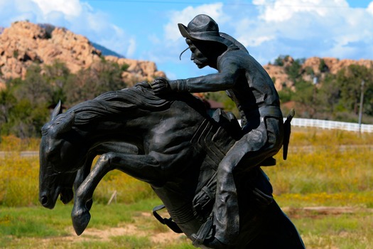 Cowboy Sculpture