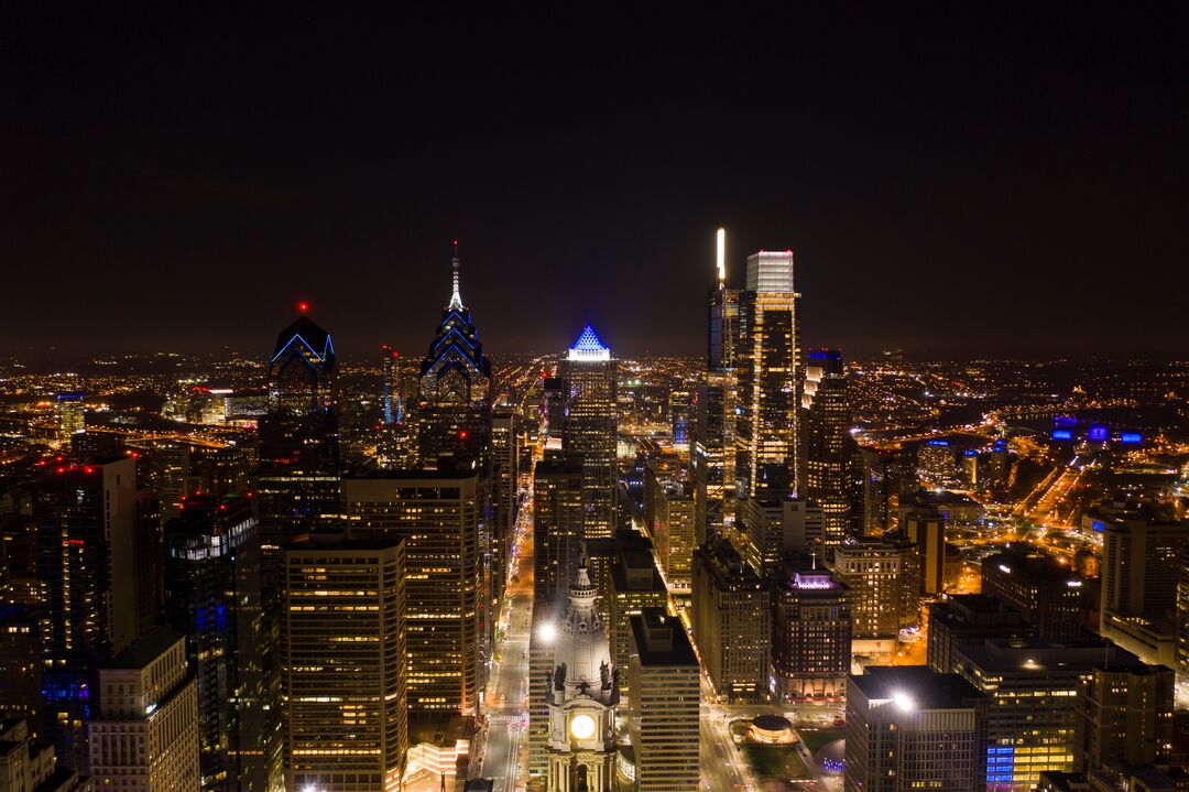 Philly Shines Blue, Skyline