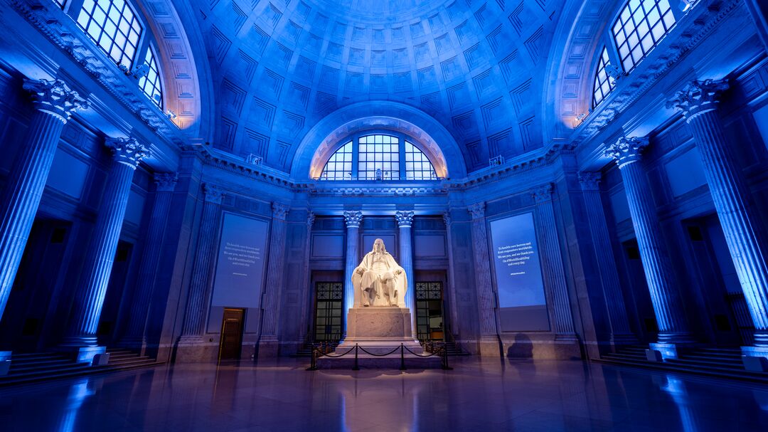 Philly Shines Blue, The Franklin Institute