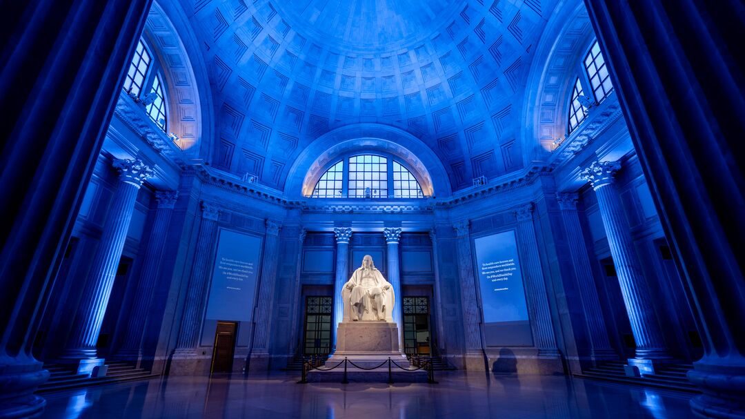 Philly Shines Blue, The Franklin Institute