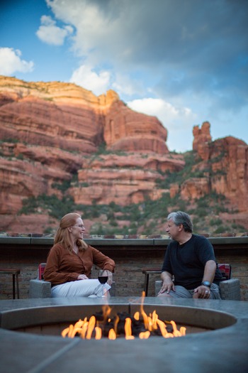 Enchantment Resort Patio