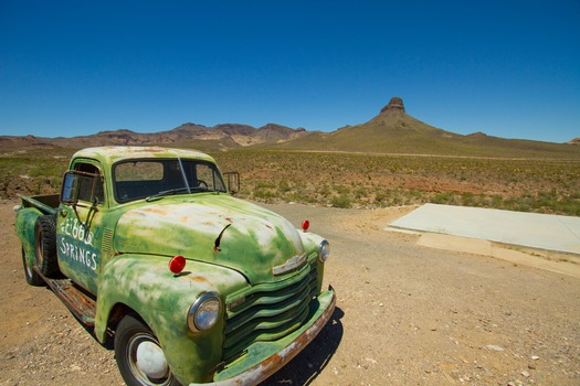 Vintage Car in Oatman